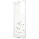 Carcasa Karl Lagerfeld Choupette Fun compatibila cu Samsung Galaxy S21 Ultra, Transparent 8 - lerato.ro