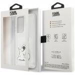 Carcasa Karl Lagerfeld Choupette Fun compatibila cu Samsung Galaxy S21 Ultra, Transparent 9 - lerato.ro