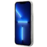 Carcasa Karl Lagerfeld Liquid Glitter Monogram compatibila cu iPhone 14 Pro Max, Silver 6 - lerato.ro