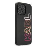Carcasa Karl Lagerfeld Multipink Brand compatibila cu iPhone 13 Pro Max, Negru 5 - lerato.ro