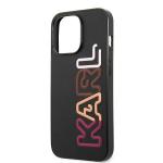 Carcasa Karl Lagerfeld Multipink Brand compatibila cu iPhone 13 Pro Max, Negru 7 - lerato.ro