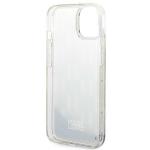Carcasa Karl Lagerfeld Liquid Glitter Monogram compatibila cu iPhone 14 Plus, Silver 8 - lerato.ro