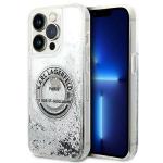 Carcasa Karl Lagerfeld Liquid Glitter RSG compatibila cu iPhone 14 Pro Max, Silver 4 - lerato.ro