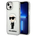 Carcasa Karl Lagerfeld Ikonik Karl compatibila cu iPhone 14 Plus, Transparent 4 - lerato.ro