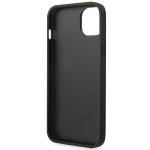 Carcasa Karl Lagerfeld Monogram Stripe compatibila cu iPhone 14 Plus, Gri 8 - lerato.ro