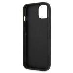 Carcasa Karl Lagerfeld Karlimals Cardslot compatibila cu iPhone 13, Negru 8 - lerato.ro