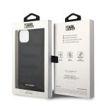 Carcasa Karl Lagerfeld Puffy Elongated Logo compatibila cu iPhone 14 Plus, Negru 9 - lerato.ro