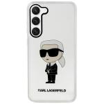 Carcasa Karl Lagerfeld Ikonik Karl compatibila cu Samsung Galaxy S23, Transparent 2 - lerato.ro