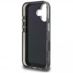 Carcasa Karl Lagerfeld IML Aquarelle Karl and Choupette Logo compatibila cu iPhone 16, Negru 8 - lerato.ro