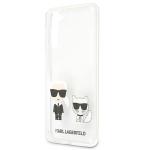 Carcasa Karl Lagerfeld Karl and Choupette compatibila cu Samsung Galaxy S21 Plus, Transparent 7 - lerato.ro