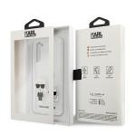 Carcasa Karl Lagerfeld Karl and Choupette compatibila cu Samsung Galaxy S21 Plus, Transparent 9 - lerato.ro