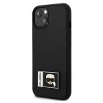 Carcasa Karl Lagerfeld Ikonik Patch compatibila cu iPhone 13, Negru 3 - lerato.ro