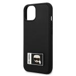Carcasa Karl Lagerfeld Ikonik Patch compatibila cu iPhone 13, Negru 7 - lerato.ro