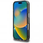 Carcasa Karl Lagerfeld IML Aquarelle Choupette Logo compatibila cu iPhone 16 Pro Max, Negru 6 - lerato.ro