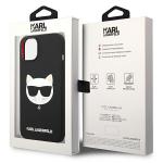 Carcasa Karl Lagerfeld Silicon Choupette Head cu Magsafe compatibila cu iPhone 14 Plus, Negru 9 - lerato.ro