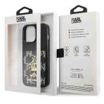 Carcasa Karl Lagerfeld Karlimals Cardslot compatibila cu iPhone 13 Pro / 13, Negru 9 - lerato.ro