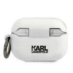 Carcasa Karl Lagerfeld Silicone Ikonik compatibila cu Apple AirPods Pro, Alb 3 - lerato.ro