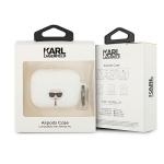Carcasa Karl Lagerfeld Silicone Ikonik compatibila cu Apple AirPods Pro, Alb 4 - lerato.ro