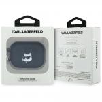 Carcasa Karl Lagerfeld Monogram Choupette compatibila cu Apple AirPods Pro 3, Negru 5 - lerato.ro