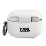 Carcasa Karl Lagerfeld Silicone Choupette compatibila cu Apple AirPods Pro, Alb 3 - lerato.ro