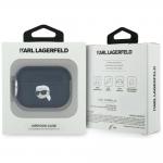 Carcasa Karl Lagerfeld Monogram Karl Head compatibila cu Apple AirPods Pro 3, Negru 5 - lerato.ro