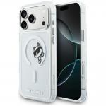 Carcasa Karl Lagerfeld IML Peekaboo cu MagSafe compatibila cu iPhone 17 Pro Max, Transparent 4 - lerato.ro