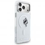 Carcasa Karl Lagerfeld IML Peekaboo cu MagSafe compatibila cu iPhone 17 Pro Max, Transparent 5 - lerato.ro