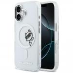 Carcasa Karl Lagerfeld IML Peekaboo cu MagSafe compatibila cu iPhone 17, Transparent 4 - lerato.ro