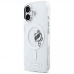 Carcasa Karl Lagerfeld IML Peekaboo cu MagSafe compatibila cu iPhone 17, Transparent 3 - lerato.ro