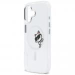 Carcasa Karl Lagerfeld IML Peekaboo cu MagSafe compatibila cu iPhone 17, Transparent 7 - lerato.ro