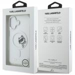 Carcasa Karl Lagerfeld IML Peekaboo cu MagSafe compatibila cu iPhone 17, Transparent 9 - lerato.ro