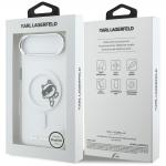 Carcasa Karl Lagerfeld IML Peekaboo cu MagSafe compatibila cu iPhone 17 Air, Transparent 9 - lerato.ro