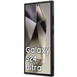 Carcasa Karl Lagerfeld Saffiano Mono Metal Logo compatibila cu Samsung Galaxy S24 Ultra, Negru 6 - lerato.ro