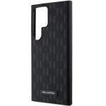 Carcasa Karl Lagerfeld Saffiano Mono Metal Logo compatibila cu Samsung Galaxy S24 Ultra, Negru 7 - lerato.ro