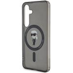 Carcasa Karl Lagerfeld IML Ikonik cu MagSafe compatibila cu Samsung Galaxy S24, Negru 7 - lerato.ro