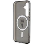 Carcasa Karl Lagerfeld IML Ikonik cu MagSafe compatibila cu Samsung Galaxy S24, Negru 8 - lerato.ro