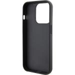 Carcasa Karl Lagerfeld Glitter Choupette Logo Metal Logo compatibila cu iPhone 15 Pro, Silver 8 - lerato.ro