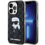 Carcasa Karl Lagerfeld Monogram Ikonik compatibila cu iPhone 15 Pro, Negru 4 - lerato.ro