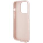 Carcasa Karl Lagerfeld Quilted K Pattern compatibila cu iPhone 15 Pro, Roz 8 - lerato.ro
