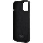 Carcasa Karl Lagerfeld Silicone Karl and Choupette compatibila cu iPhone 15 Plus / 14 Plus, Negru 8 - lerato.ro