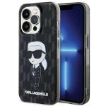 Carcasa Karl Lagerfeld Monogram Ikonik compatibila cu iPhone 15 Pro Max, Negru 4 - lerato.ro