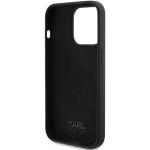 Carcasa Karl Lagerfeld Silicone Karl Script compatibila cu iPhone 15 Pro Max, Negru 8 - lerato.ro