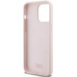 Carcasa Karl Lagerfeld Silicone Karl Script compatibila cu iPhone 15 Pro Max, Roz 8 - lerato.ro