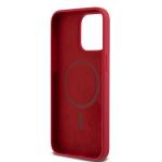 Carcasa Karl Lagerfeld Silicone Karl and Choupette compatibila cu iPhone 15 Pro Max, Rosu 8 - lerato.ro