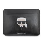 Husa Karl Lagerfeld Ikonik compatibila cu laptop 13 inch, Negru 2 - lerato.ro