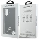 Husa Karl Lagerfeld Karl and Choupette Head Pins Saffiano cu MagSafe compatibila cu iPhone 17, Negru 9 - lerato.ro