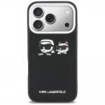 Husa Karl Lagerfeld Karl and Choupette Print Pocket compatibila cu iPhone 17 Pro Max, Negru 2 - lerato.ro