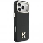 Husa Karl Lagerfeld Karl Logo Head cu MagSafe compatibila cu iPhone 17 Pro Max, Negru 5 - lerato.ro