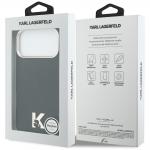 Husa Karl Lagerfeld Karl Logo Head cu MagSafe compatibila cu iPhone 17 Pro Max, Negru 9 - lerato.ro