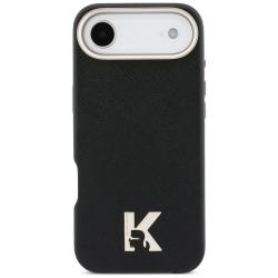 Husa Karl Lagerfeld Karl Head Logo cu MagSafe compatibila cu iPhone 17 Air, Negru